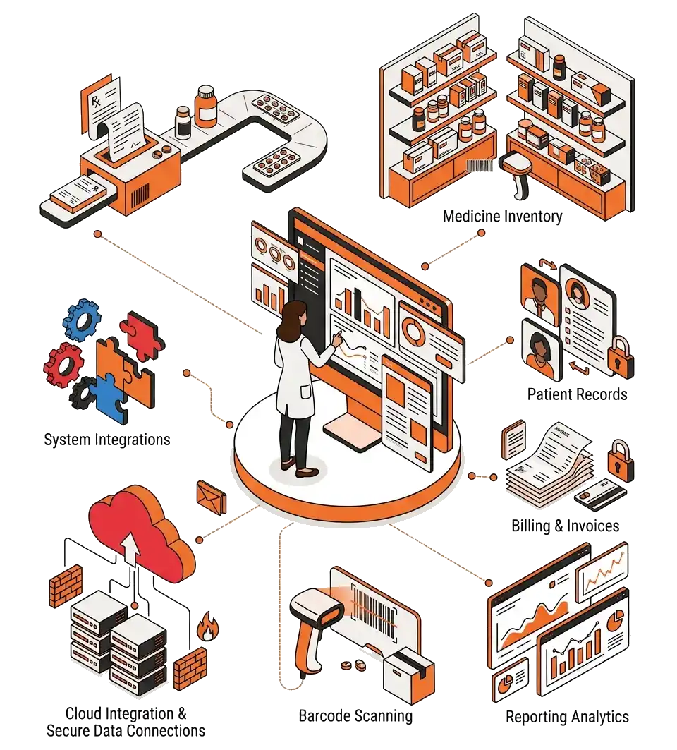 Custom Pharmacy Management Software Built Around Your Workflow