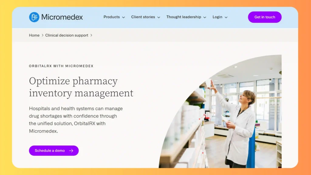 10. Merative - OrbitalRX with Micromedex