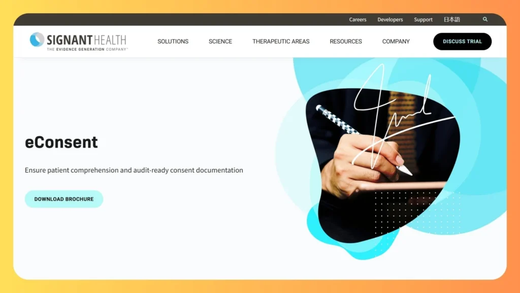 5. Signant Health SmartSignals eConsent