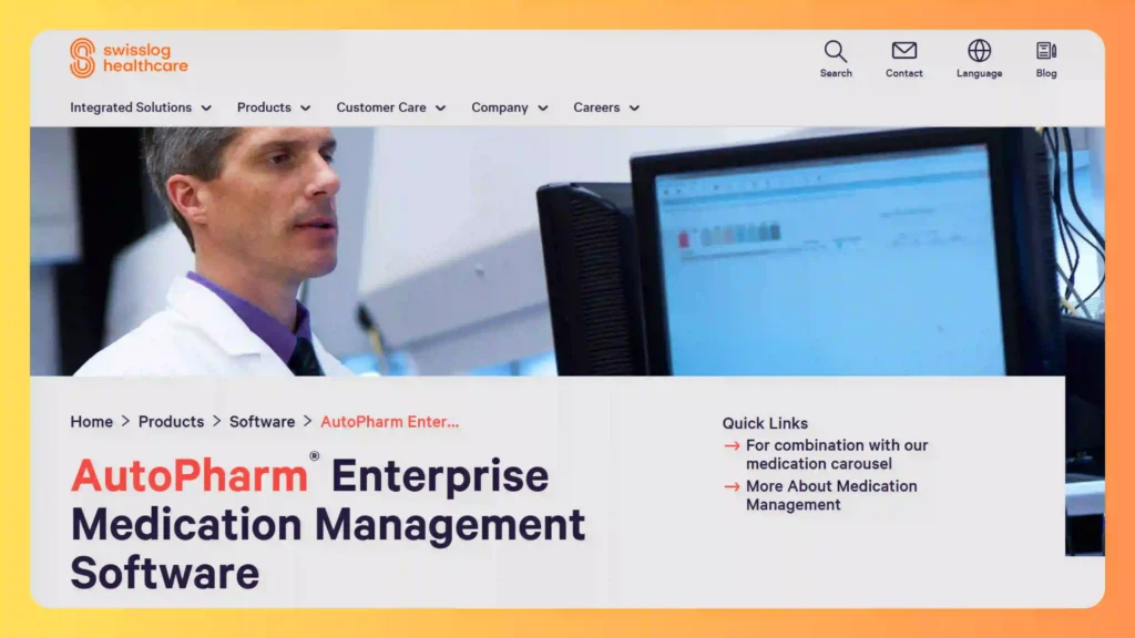 8. Swisslog Healthcare  AutoPharm Enterprise