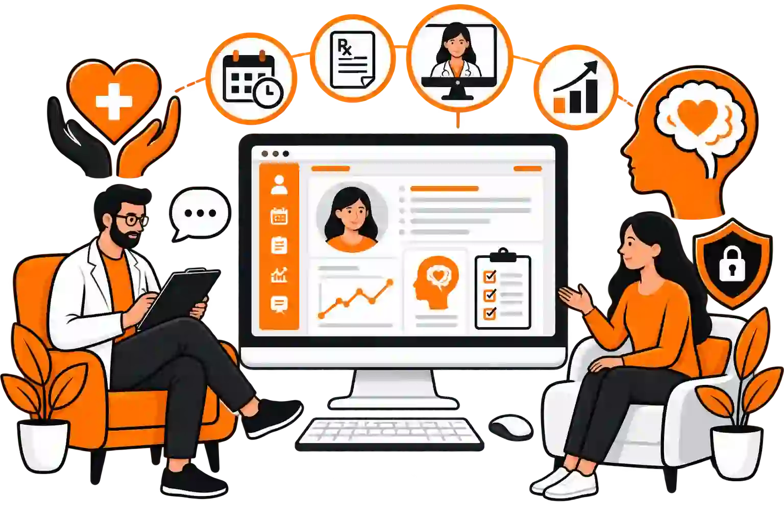 Custom Behavioral Health EHR Software Development Services