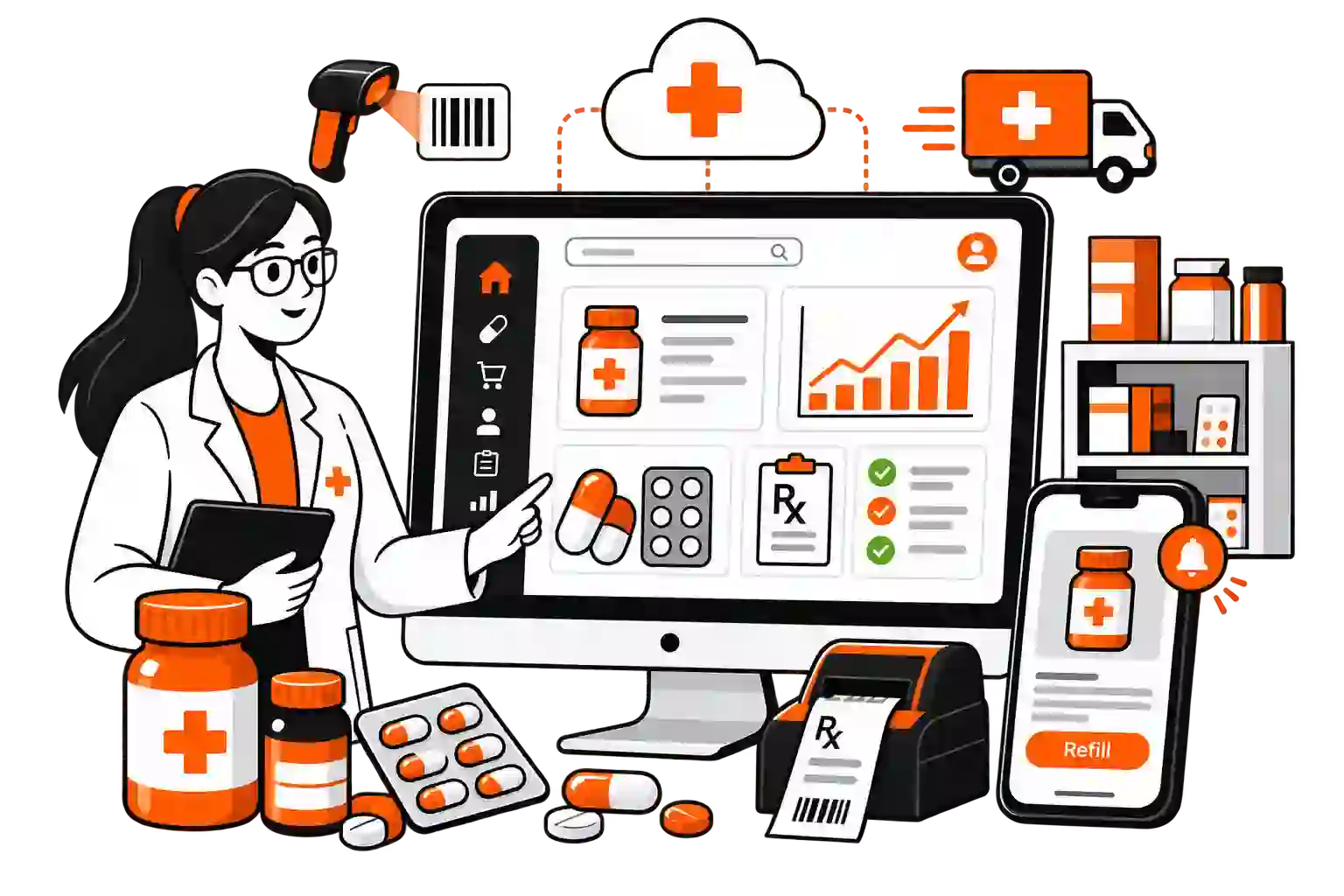 Custom Pharmacy Management Software Development Services