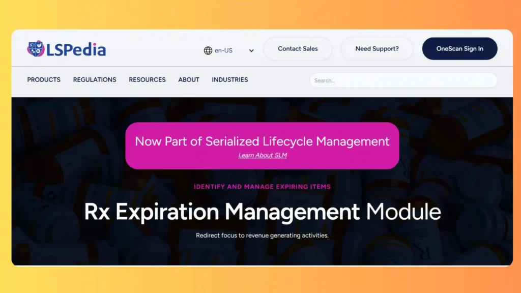 LSPedia Rx Expiration Management