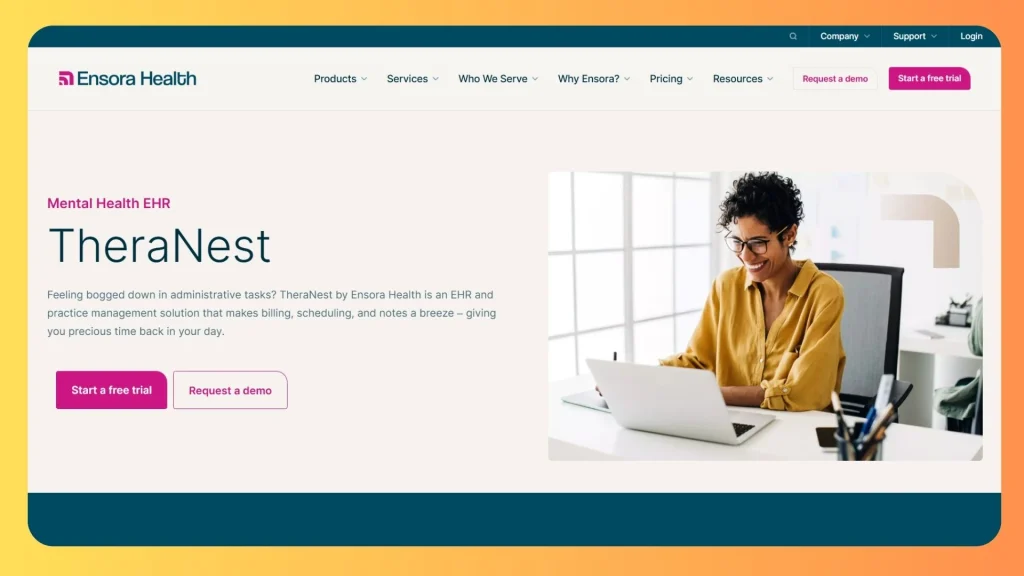 5. TheraNest by Ensora - Best for Budget Conscious Practices