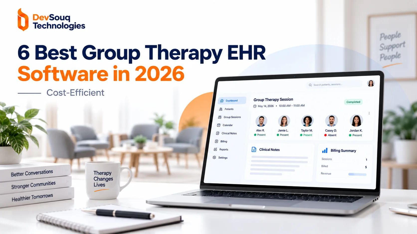 6 Best Group Therapy EHR Software in 2026 Cost-Efficient