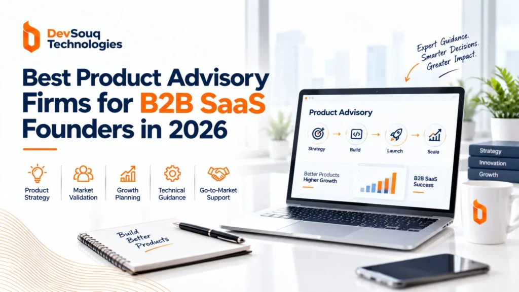 Best Product Advisory Firms for B2B SaaS Founders in 2026
