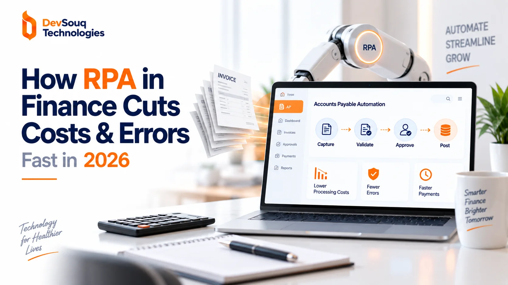 How RPA in Finance Cuts Costs and Errors Fast in 2026