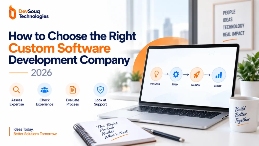 How to Choose the Right Custom Software Development Company 2026