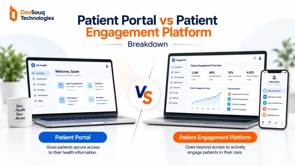 Patient Portal vs Patient Engagement Platform | Breakdown
